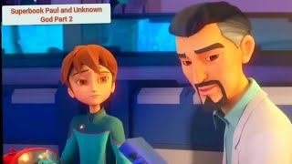 Superbook Paul and Unknown God Part 2 English Clip  | Chris and his father