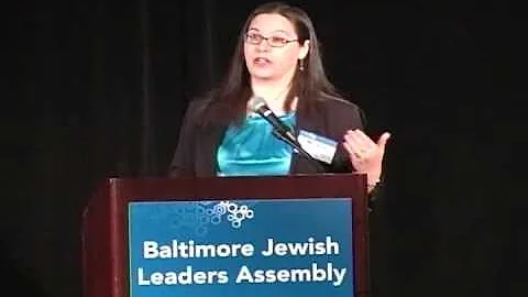 Neely Snyder - Baltimore Jewish Leaders Assembly 2...