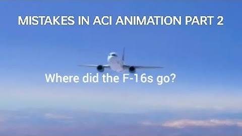 Mistakes in ACI animations part 2