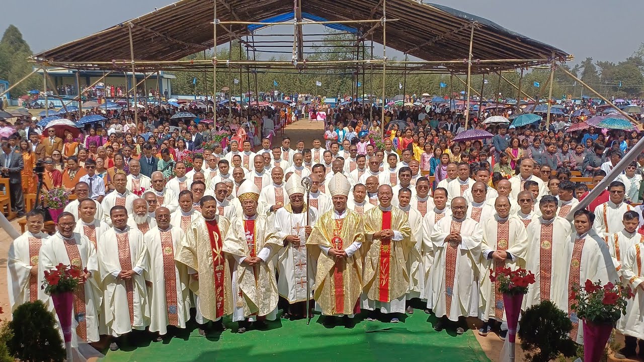 Ka Mass Ainguh jong u Most Rev.  Bernard Laloo Auxiliary Bishop Shillong Archdiocese (31.3.2025)