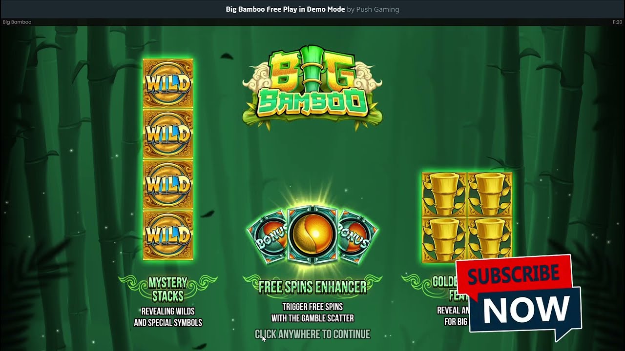 Big Bamboo 2 Demo Play