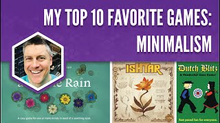 Top 10 Favorite Minimalist Games
