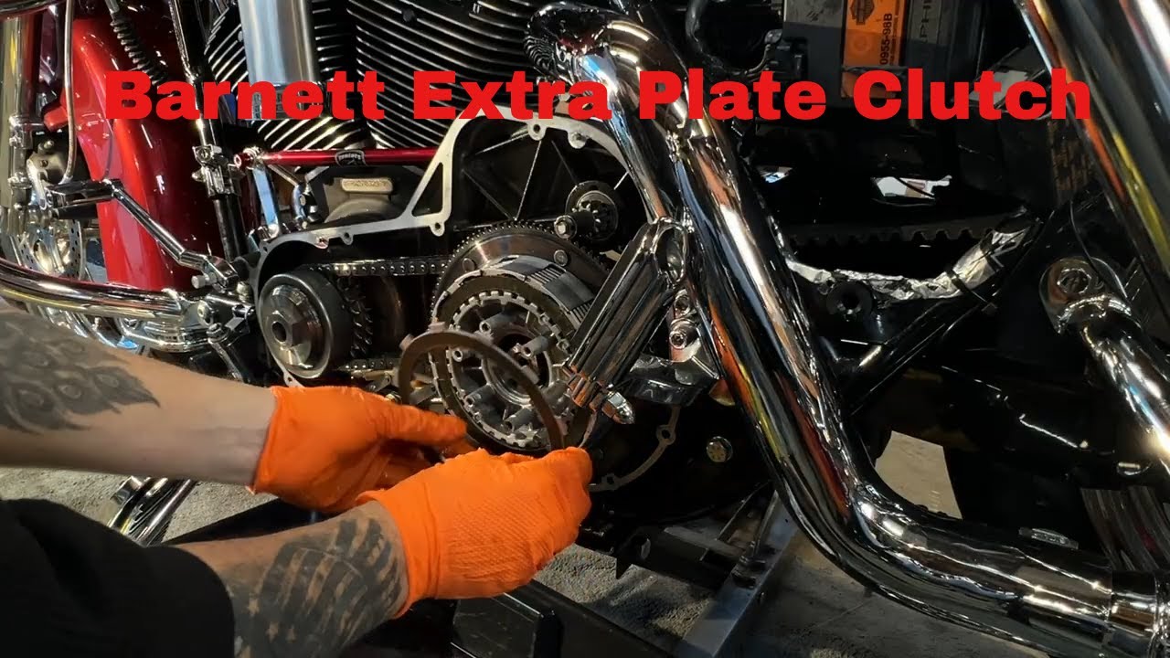 Установка новых фрикционных дисков сцепления Barnett