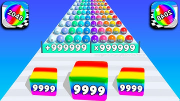 New Satisfying Mobile Game Roof Rails Play 9999 Levels Tiktok Gameplay Walkthrough Android,iOS