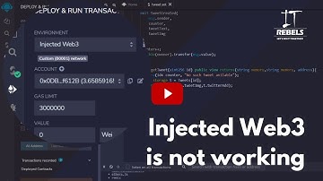 [Solved] Injected Web3 is not working in (Remix IDE) Browser-Solidity | Hindi