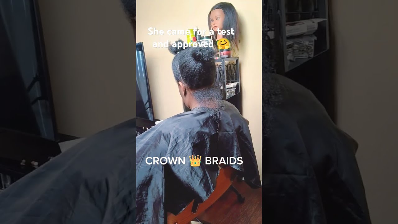 Came For The Test And Got Beyond Expectations Braidshairstyles Knotlessbraids Hair Viralshort