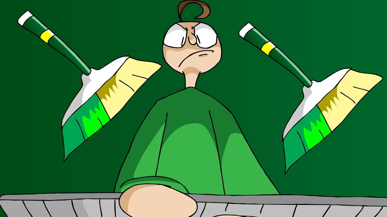 Gotta Sweep Plush Sweeping Time Baldi's Basics in 