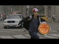 Peter Parker delivers pizza in the battle of New York