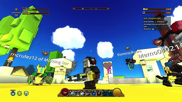 First time playing my new ps4 and playing trove with my brother