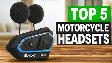 Top 5 BEST Motorcycle Bluetooth Headsets in (2025)