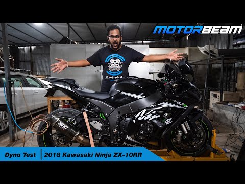 2018 Kawasaki Ninja ZX-10RR Actual Power - Dyno Test | MotorBeam