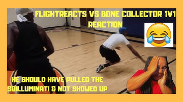 FUNNY REACTION TO FlightReacts VS Bone Collector 1V1 | "RIP FLIGHT