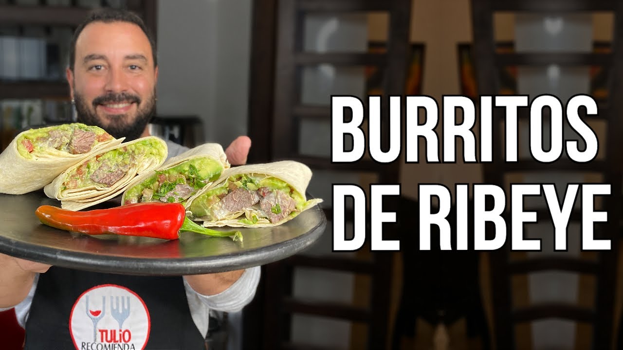 ¿Burritos de Ribeye? Receta Fácil YouTube