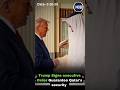 Trump Signs Executive Order Guarantee Qatar's Security. #subscribe @Nubindia