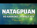 Natagpuan  karaoke  female key e