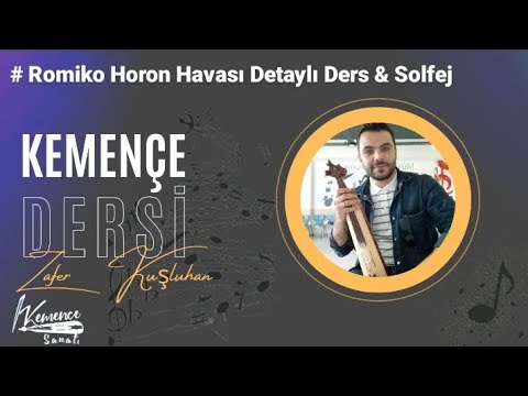 Kemençe Dersi - Romiko Horon Havası Kemençe Eğitimi  #kemençedersi