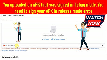 Aab uploading Error in playstore  || App uploading Error Solution Latest Sdk