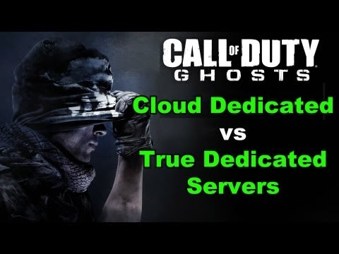 Ghosts:  Cloud vs Dedicated Servers (COD4 gameplay)