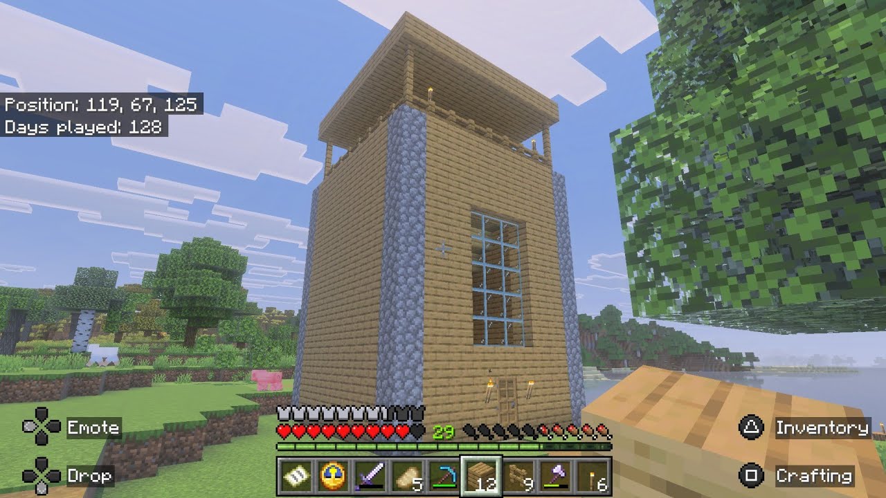 Finishing up the watch tower | Minecraft Stream 18 - YouTube