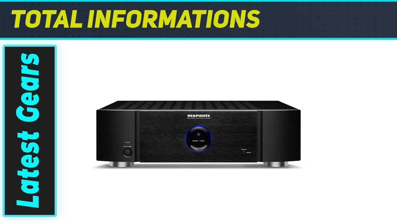 `Marantz MM7025: Unleash Powerful, Pristine Audio!