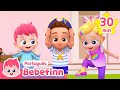 Aprendendo Sons dos Animais com Irmãos | TOP10 | +Completo | Bebefinn em Português- Canções Infantis