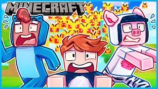 We tried to become bee keepers and everyone died... Minecraft ep 25
