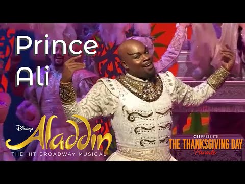 Prince Ali  (MJS) - Disney's ALADDIN - The 2023 Thanksgiving Day Parade on CBS