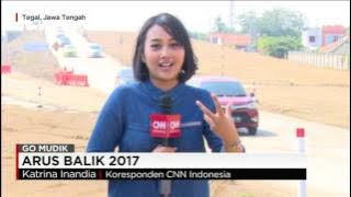 Arus Balik Jalur Pantura Tegal, Jawa Tengah Mulai Padat - H 7 Arus Balik Lebaran