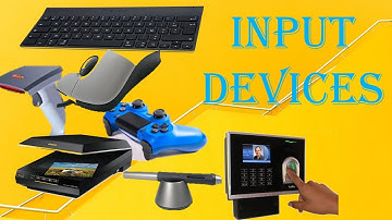 Basic Computer input devices