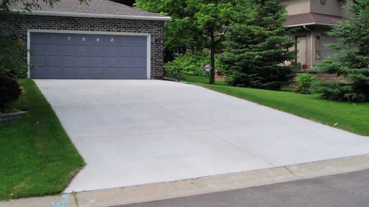 MN Concrete Driveways YouTube