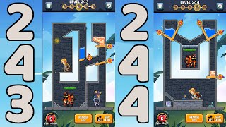 How to Loot 2 - Hero Rescue & Pin Pull Level 243 & 244 screenshot 5