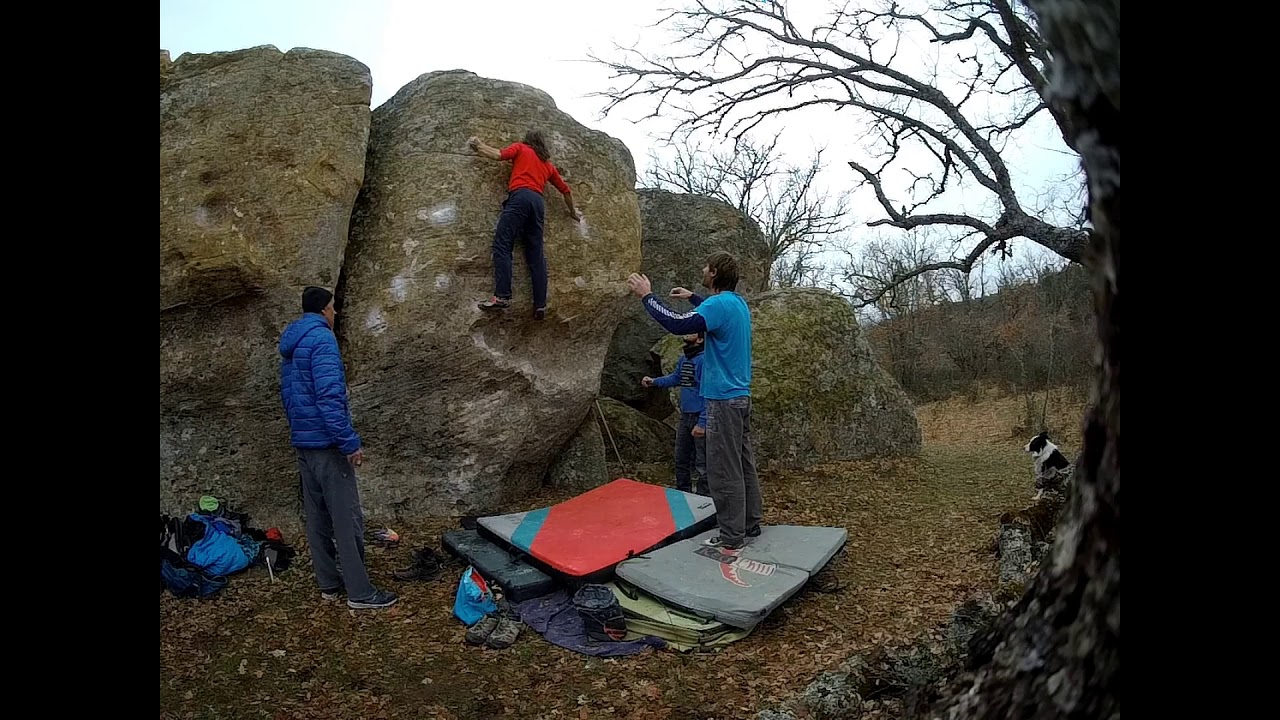 Escalada en Pedrajas --   A mal tacto buena cara  6C/7A