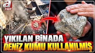 Yıkılan Binada Deniz Kumu Kullanılmış Yapıda Korozyon Nasıl Oluştu? A Haber