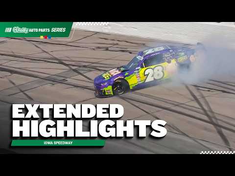 NASCAR O'Reilly Auto Parts Series Highlights | 2026 Iowa Speedway
