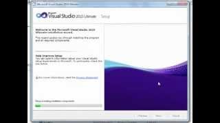 Setup Microsoft Visual Studio 2010