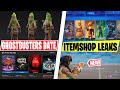 NEW Ghostbusters SKIN PACK Release Date! Itemshops EARLY, Snowman NPC, Slurp ROCKET, EARLY LOOK!