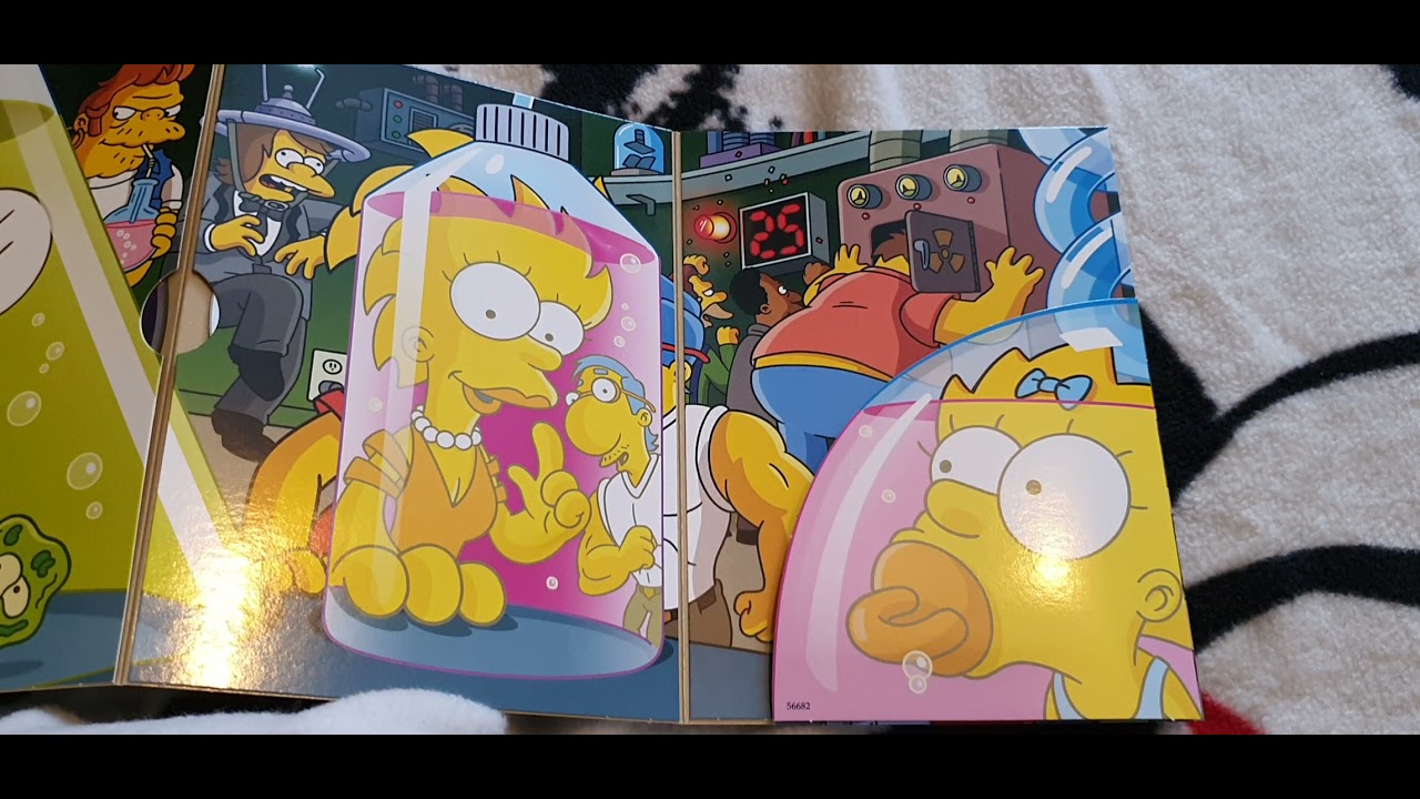 the simpsons season 16 dvd review - YouTube