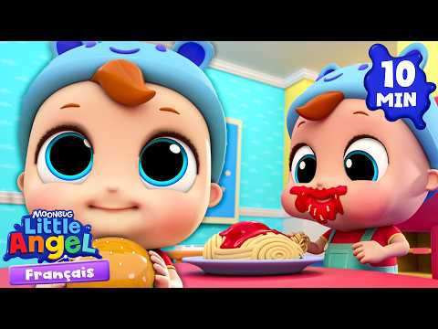 Bon Appétit Bébé Louis | Little Angel | Chanson + Comptines du Monde / Vidéos Éducatives