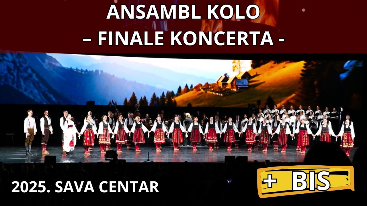 Ansambl Kolo FINALE KONCERTA Sava centar 2025.