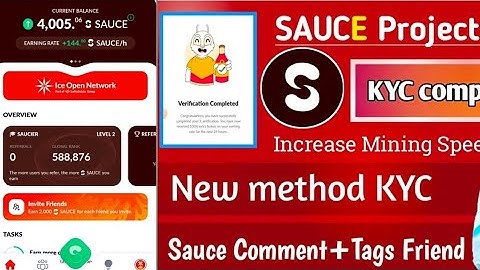 Sauces X Verification | Sauces Increase Your Earning Rate | Sauces Kyc Verification
