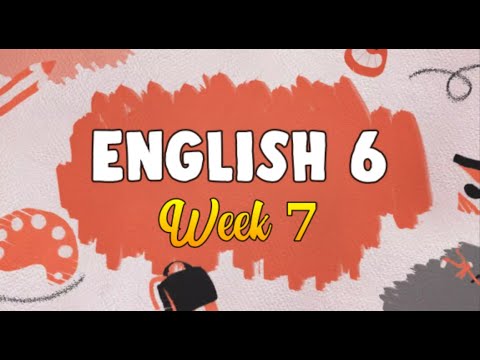 English 6 - Week 7 - YouTube