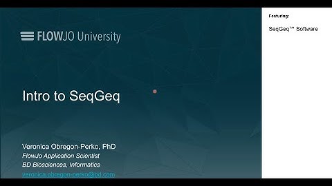 SeqGeq Training   Jun 14, 2023 with Veronica Obregon Perko