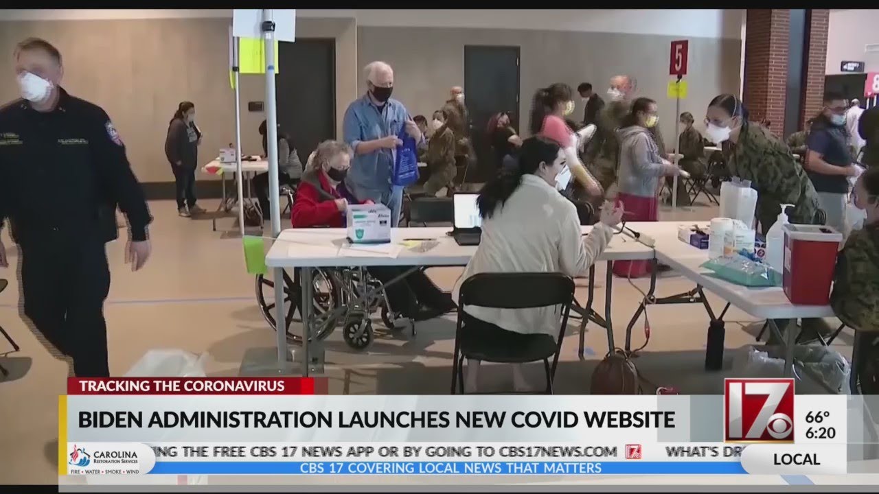 Biden administration launches new COVID website; asking for more funding