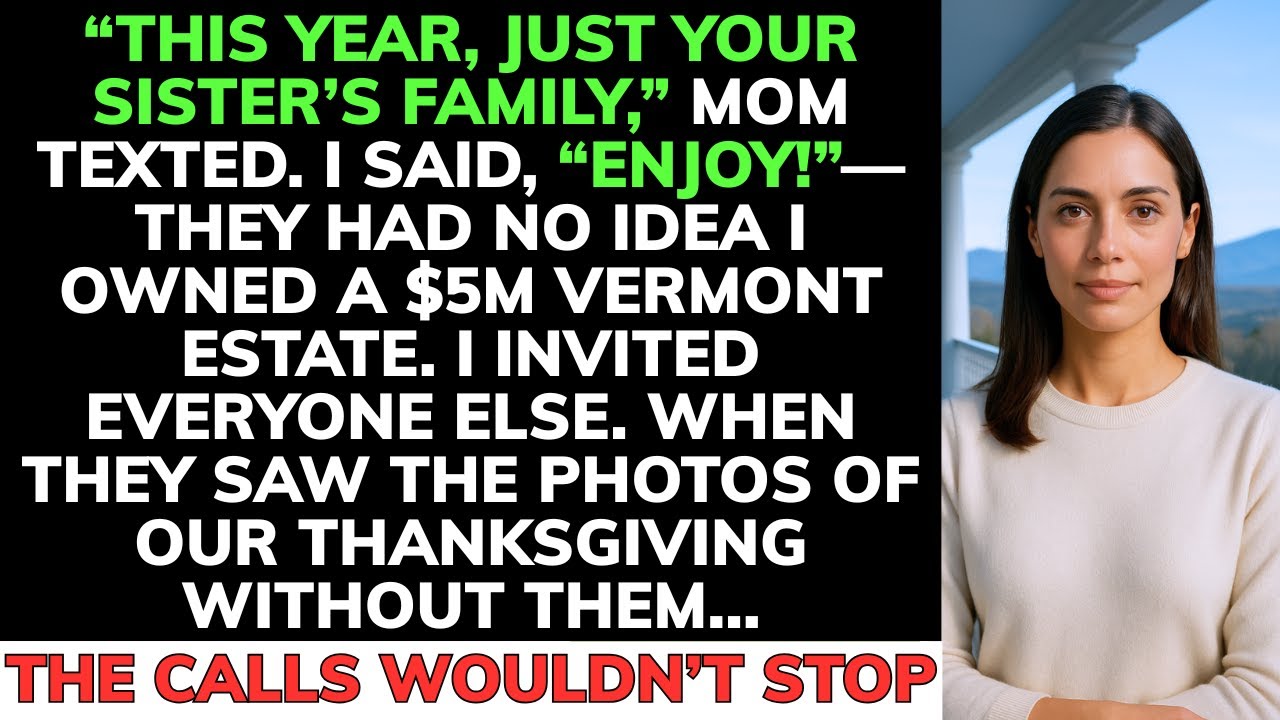 I Got Disinvited From Thanksgiving So I Invited Everyone Else To My $5M Vermont Estate