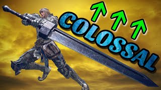 Elden Ring: Colossal Swords Got A Huge Buff From The Poise Changes!