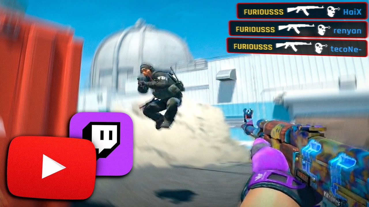 FURIOUSSS - STREAMERS vs YOUTUBERS на FSL (ft.ohnePixel, HaiX, renyan)