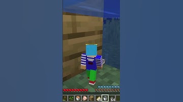 小さくなって水バケツチャレンジできる？【マイクラ・マインクラフト】#shorts