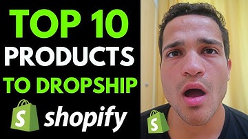 TOP 10 PRODUCTS TO DROPSHIP RIGHT NOW (Shopify Dropshipping Winning Products 2019)