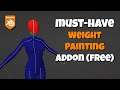 Easy Weight: the BEST addon for Weight Painting (FREE!)