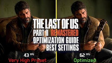 The Last Of Us Part 2 | OPTIMIZATION GUIDE | Every Setting Tested | Best Settings